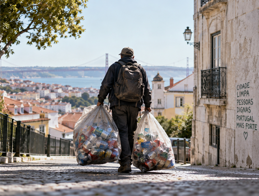 Portugal conta as suas garrafas, mas não as pessoas que as devolvem