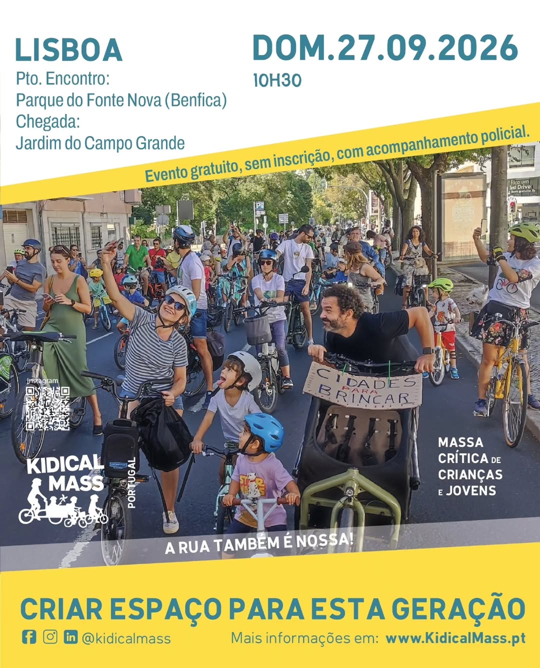 Kidical Mass Lisboa (10th edition)