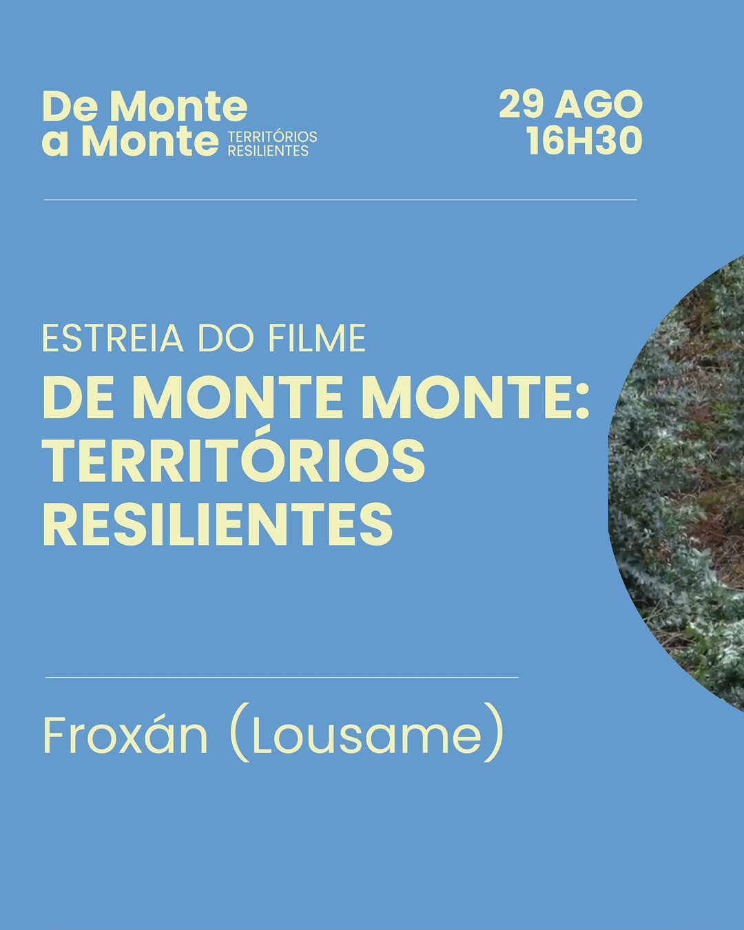 Premiere of the film "De Monte a Monte: Territórios Resilientes"