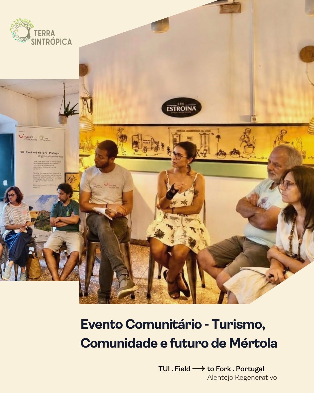 Sessão sobre turismo regenerativo em Mértola