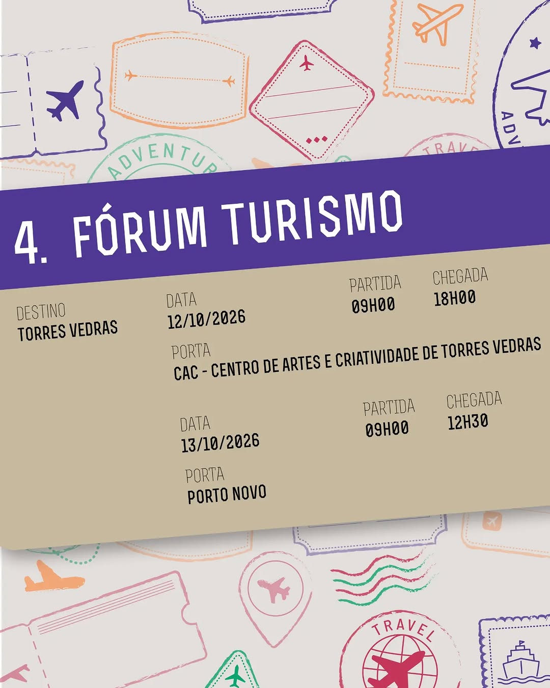Torres Vedras Tourism Forum (4th edition)
