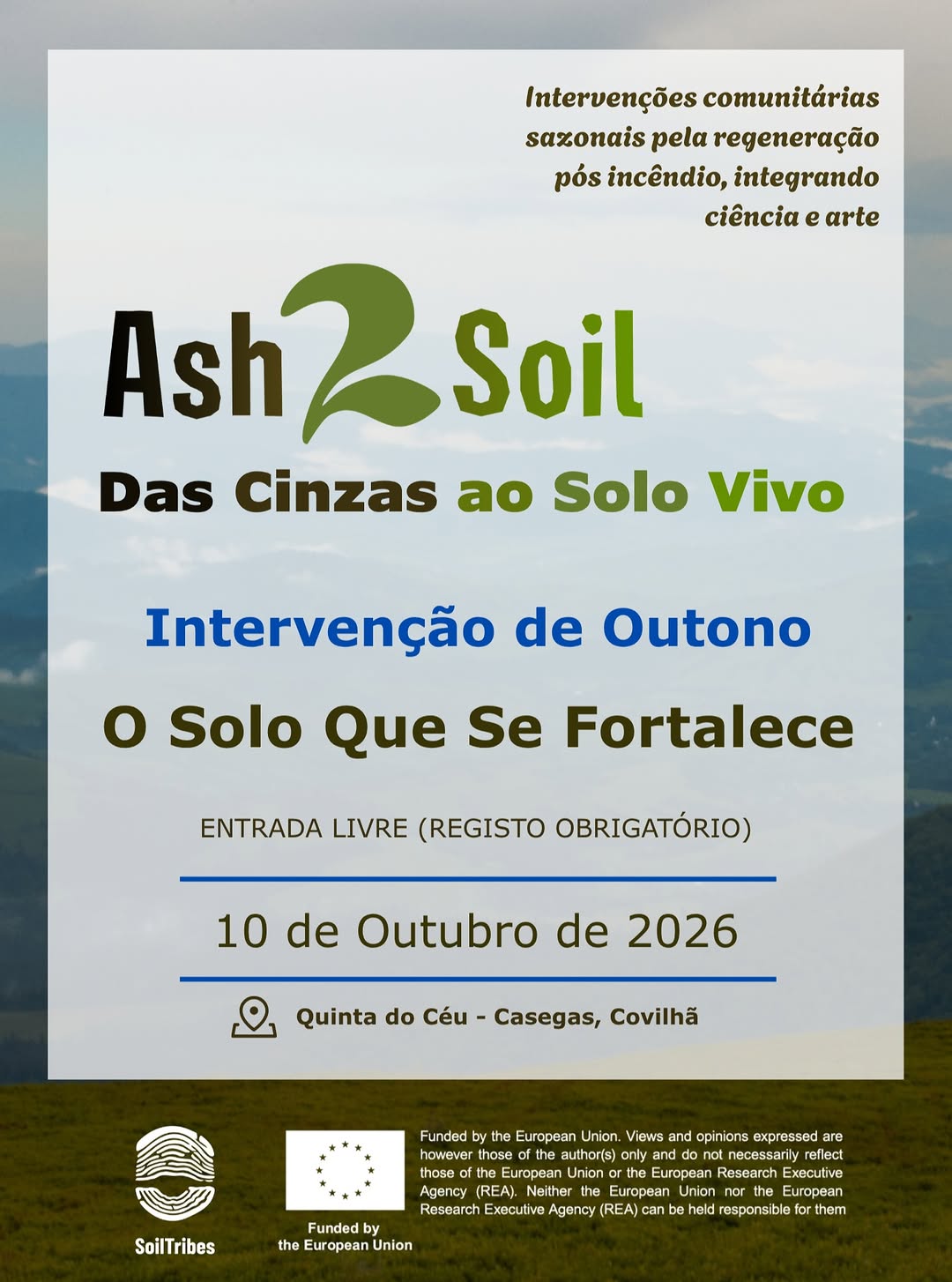 Autumn Intervention — The Soil that Strengthens Itself (Ash2Soil)