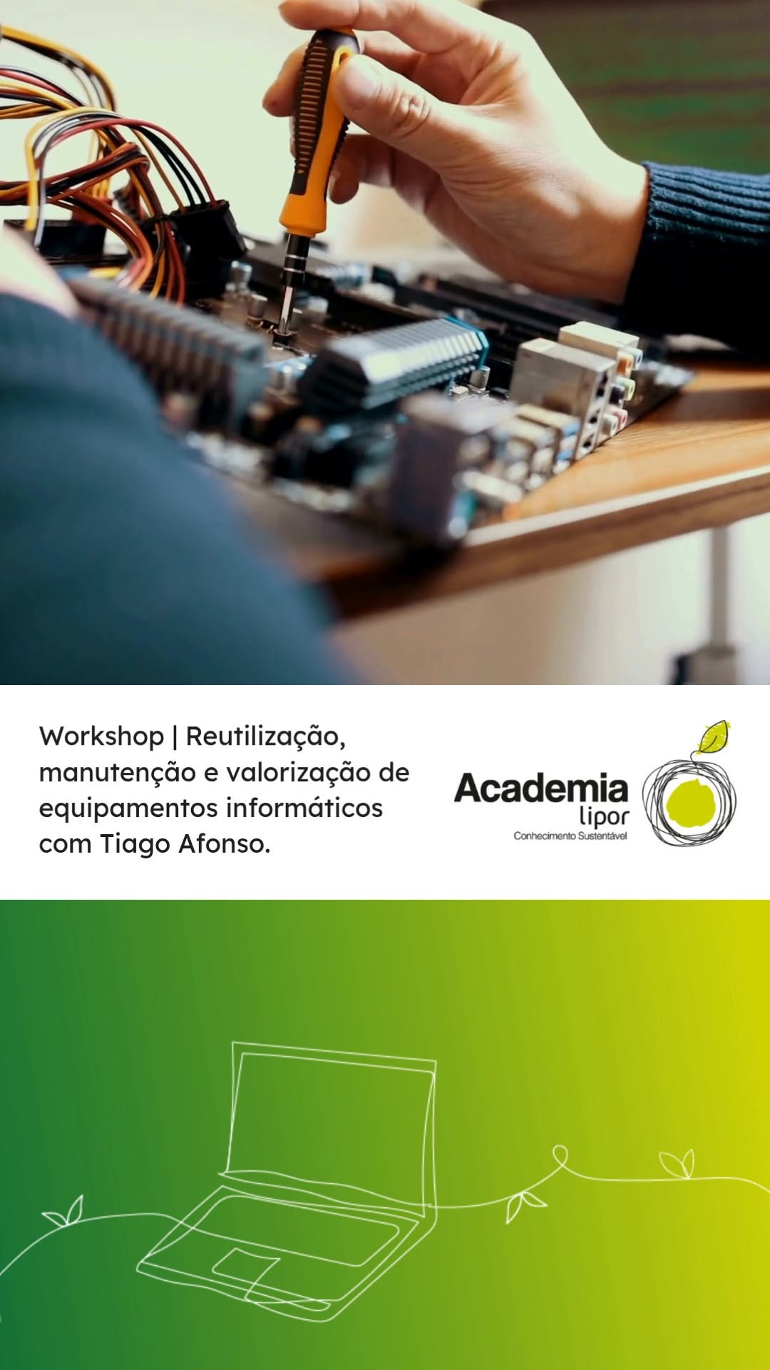 Workshop de Reaproveitamento de Componentes Informáticos