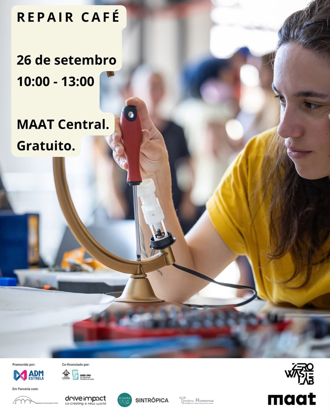 Repair Café vai ao MAAT
