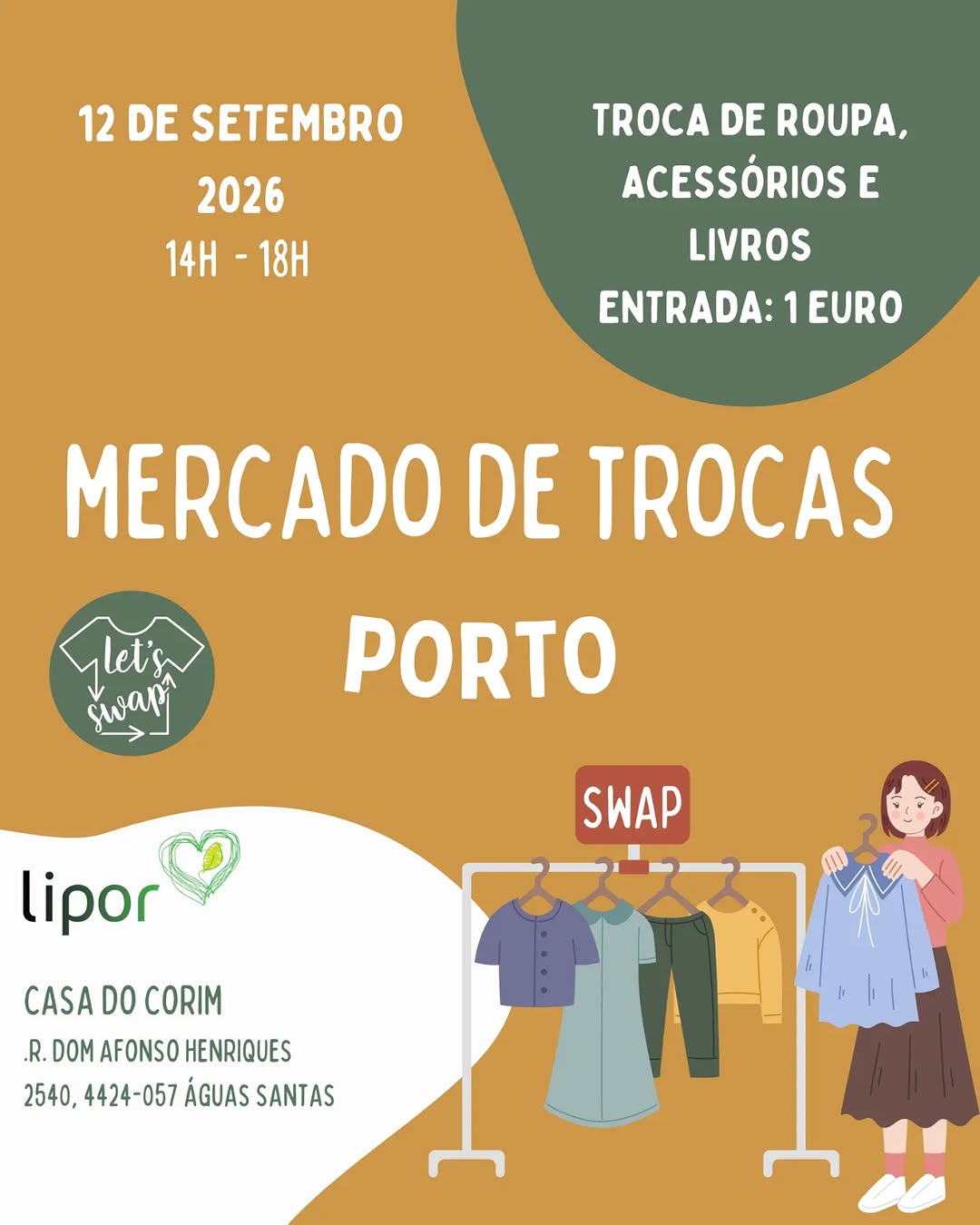 Swap Market (clothes and books) with LIPOR